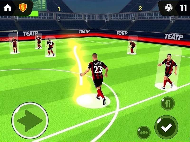 Dynamo Striker gameplay screenshot